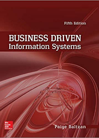 Business-Driven Information Systems, 5E**