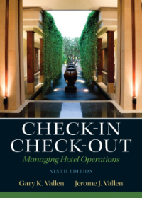 Check-in Check-Out, Managing Hotel Operations, Pearson New (IE), 9e