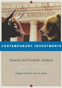 Contemporary Investments: Security and Portfolio Analysis