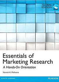 Essentials of Marketing Research, Global Edition