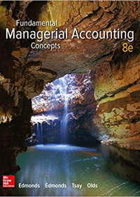 Fundamental Managerial Accounting Concepts, 8e