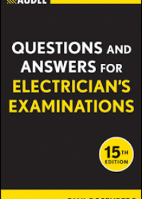 Audel Questions and Answers for Electrician's Examinations, 15e