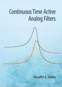 Continuous Time Active Analog Filters