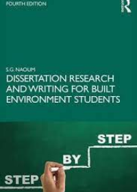 Dissertation Research and Writing for Build Environment Students