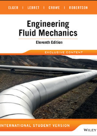 Engineering Fluid Mechanics, 11e International Student Version