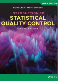 Introduction to Statistical Quality Control, 8th E dition EMEA Edition