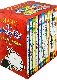 Diary of a Wimpy Kid Collection 12 Books Box Set
