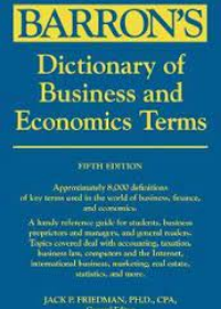 Dictionary of Business and Economics Terms