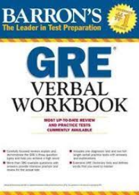 Barron's GRE Verbal Workbook, 3rd Edition