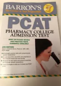 Barron's PCAT, 6TH ED