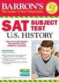 Barron's SAT Subject Test: U.S. History W/CD-ROM, 3rd Edition