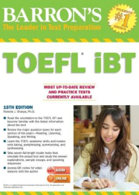 Barron's TOEFL iBT [With Audio CD-ROM and MP3] 15e