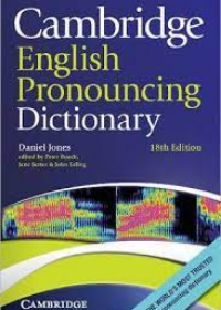 Cambridge English Pronouncing Dictionary, 18E