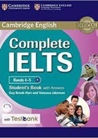 Complete IELTS Bands 4–5 Student's Book with Answers with CD-ROM with Testbank