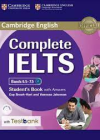 Complete IELTS Bands 6.5–7.5 Student's Book with answers with CD-ROM with Testbank