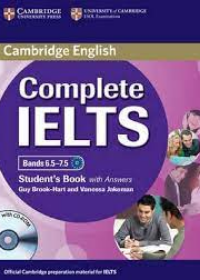 Complete IELTS Bands 6.5–7.5: Student's Book with Answers with CD-ROM