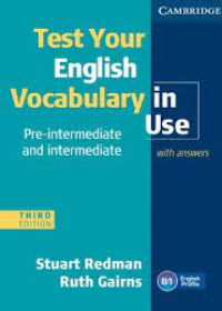 English Vocabulary in Use: Pre-intermediate and Intermediate Third edition