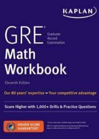 GRE Math Workbook, 11E