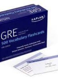 GRE Vocabulary Flashcards, 4e