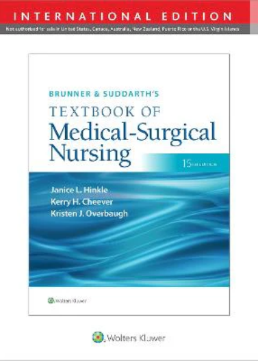 Brunner & Suddarth's Textbook of Medical-Surgical Nursing (IE), 15e**