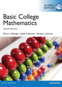 Basic College Mathematics, Global Edition, 12e