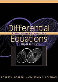 Differential Equations - A Modeling Perspective 2e (WSE)