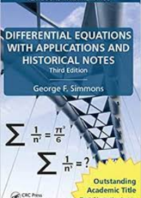 Differential Equations with Applications and Historical Notes