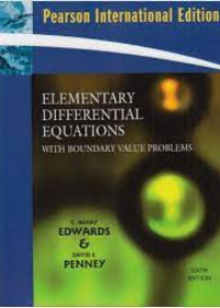 Elementary Differential Equations with Boundary Value Problems