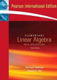 Elementary Linear Algebra with Applications