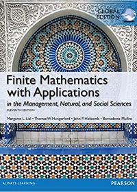 Finite Mathematics with Applications, Global Edition, 11e