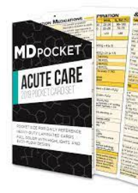 Acute & Critical Care Cards