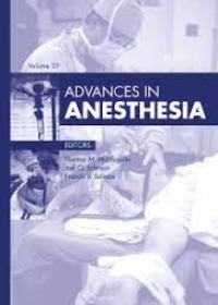 Advances in Anesthesia, 2011, Volume 2011