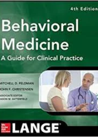 Behavioral Medicine: A Guide for Clinical Practice, 4e