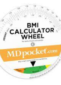 BMI Calculator Wheel