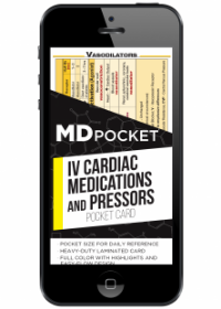 Cardiac Medications and Pressors Card