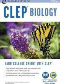 CLEP Biology with Access Code,3e