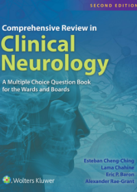 Comprehensive Review in Clinical Neurology : A Multiple Choice Book for the Wards and Boards, 2e