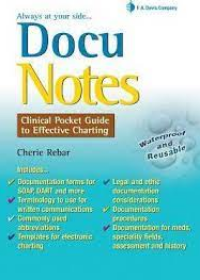 DocuNotes : Clinical Pocket Guide to Effective Charting (Davis' Notes)