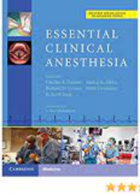 Essential Clinical Anesthesia