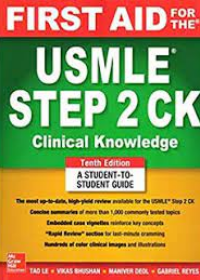 First Aid for The USMLE Step 2 CK, 10e