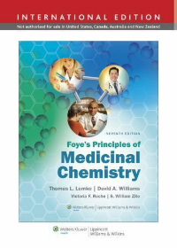 Foye's Principles of Medicinal Chemistry, IE, 7e**