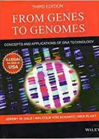 From Genes to Genomes - Concepts and Applications of DNA Technology 3e