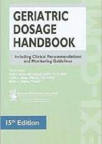 Geriatric Dosage Handbook, 15e **