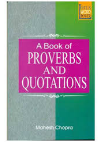 A Book of  Proverbs & Quotation