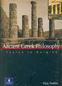 Ancient greek philosophy : thales to gorgias 