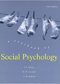 ATextbook of Social Psychology