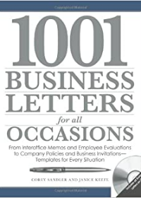 1001 Business Letters for all Occasions