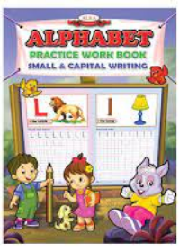 Alphabet Practice Work Book Capital Writing 