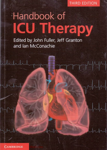 Handbook of ICU Therapy, 3E