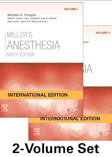 Miller's Anesthesia (IE) 2 Volume Set, 9e